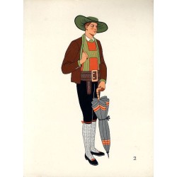 "2) Paysan de Pustertal. AUTRICHE"