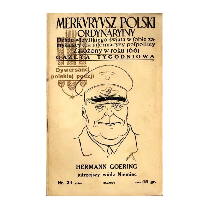 Merkuryusz Polski Ordynaryiny. Dzieje wszystkiego świata w sobie zamykający dla informacyey pospolitey. Gazeta tygodniowa. R. 7