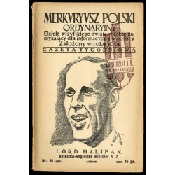 Merkuryusz Polski Ordynaryiny. Dzieje wszystkiego świata w sobie zamykający dla informacyey pospolitey. Gazeta tygodniowa. R. 7