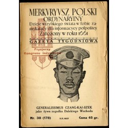 Merkuryusz Polski Ordynaryiny. Dzieje wszystkiego świata w sobie zamykający dla informacyey pospolitey. Gazeta tygodniowa. R. 5