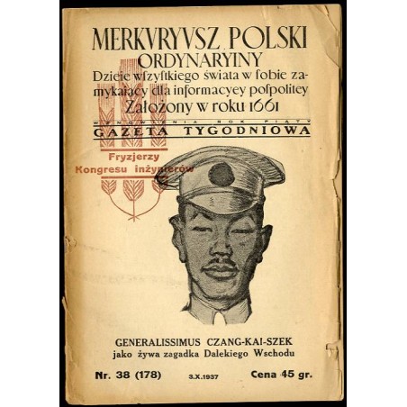 Merkuryusz Polski Ordynaryiny. Dzieje wszystkiego świata w sobie zamykający dla informacyey pospolitey. Gazeta tygodniowa. R. 5