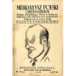 Merkuryusz Polski Ordynaryiny. Dzieje wszystkiego świata w sobie zamykający dla informacyey pospolitey. Gazeta tygodniowa. R. 7