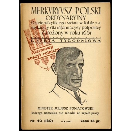 Merkuryusz Polski Ordynaryiny. Dzieje wszystkiego świata w sobie zamykający dla informacyey pospolitey. Gazeta tygodniowa. R. 5