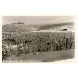 Riesengebirge, Hampelbaude mit Schneekoppe