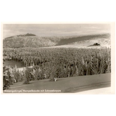 Riesengebirge, Hampelbaude mit Schneekoppe