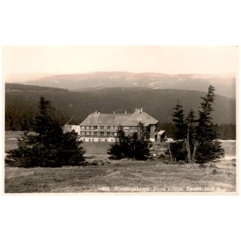 404 Riesengebirge. Neue schles. Baude 1195 m