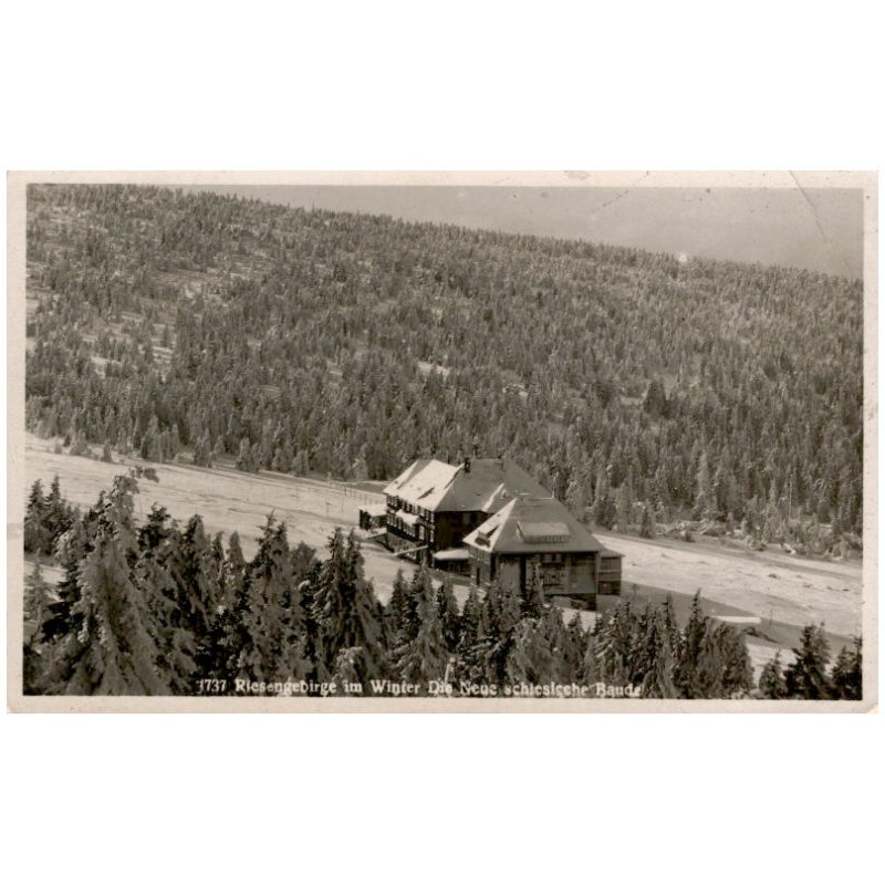 1737 Riesengebirge im Winter Die Neue schlesische Baude