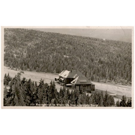 1737 Riesengebirge im Winter Die Neue schlesische Baude