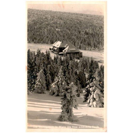 1736 Riesengebirge im Winter. Die Neue schlesische Baude