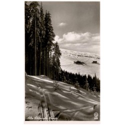 Alte Schlesische Baude. / Rewers: Riesengebirge. Alte Schlesische Baude (1168 m). Post u. Bahnstation Oberschreiberhau