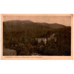 Worochta. Widok na Sanatorjum Kasy Chorych.