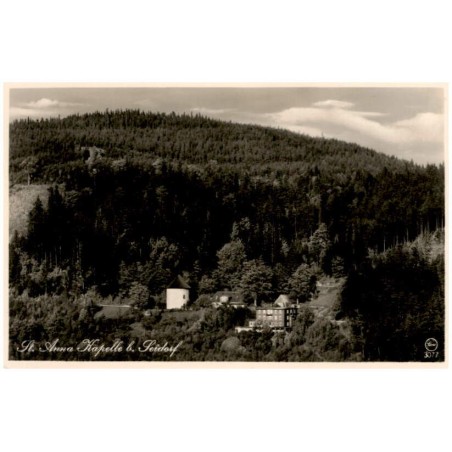 St. Anna Kapelle b. Seidorf. Silesia 3077 / Rewers: Riesengebirge. Die St. Anna Kapelle b. Seidorf 670 m ü. d. M.