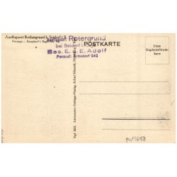 Riesengebirge, Ausflugsort Rothergrund / Rewers: Ausflugsort Rothergrund b. Seidorf i. R. Fernspr.: Arnsdorf i. Rsgb. Nr. 42
