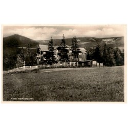 Hotel Hainsbergshöh / Rewers: Hotel Hainsbergshöh. Bes. Walter Grossmann - Sommer und Winter geöffnet - Post Seidorf - [...]