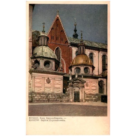 Krakau. Burg Sigmundkapelle. - Kraków. Kaplica Zygmuntowska.