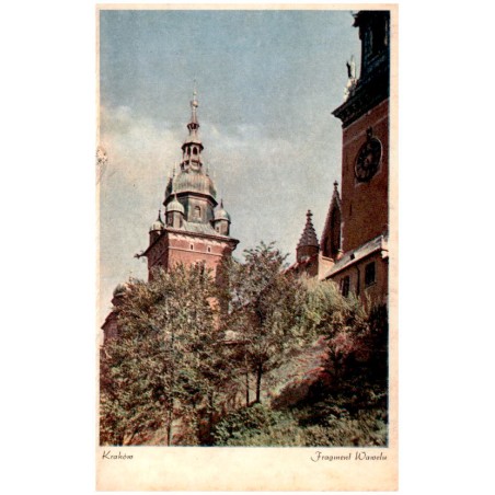Kraków. Fragment Wawelu