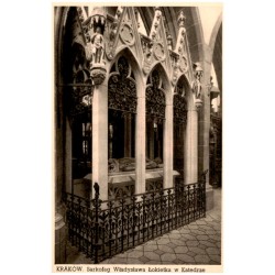 Kraków. Sarkofag Władysława Łokietka w Katedrze