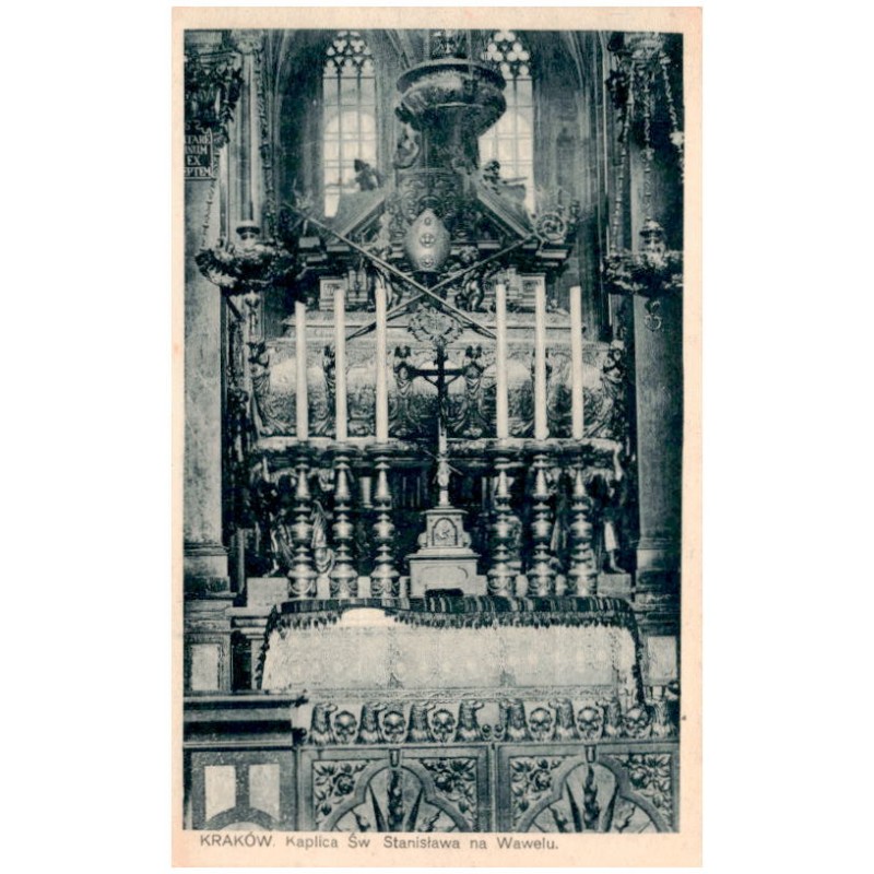 Kraków. Kaplica Św. Stanisława na Wawelu.