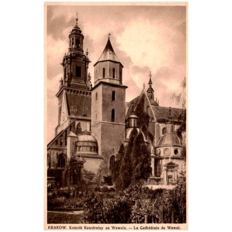Kraków. Kościół Katedralny na Wawelu. - La Cathédrale de Wawel.