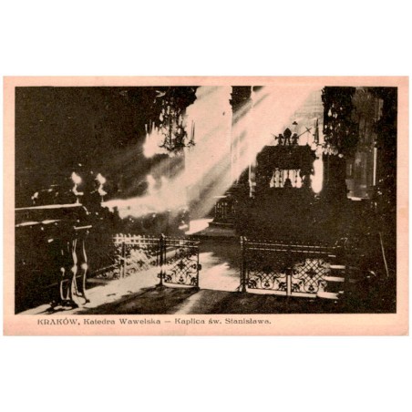 Kraków. Katedra Wawelska - Kaplica św. Stanisława.