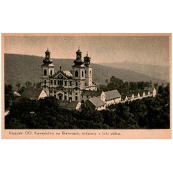 Klasztor OO. Kamedułów na Bielanach, widziany z lotu ptaka