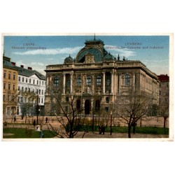 Lwów Muzeum przemysłowe. Lemberg Museum für Gewerbe und Industrie.