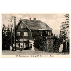 Villa Landmannsruh, Hainsbergshöh, Post Seidorf i. Rsgb.