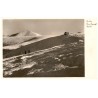 An der Prinz Heinrich Baude / Rewers: Riesengebirge. Prinz-Heinrich-Baude und Hampelbaude mit der Schneekoppe