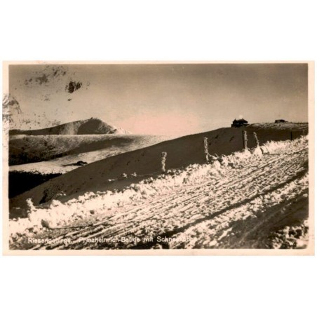 Riesengebirge. Prinzheinrich-Baude mit Schneekoppe w. 30
