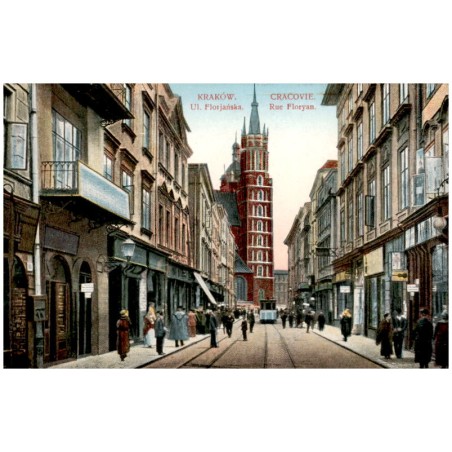 Kraków. Ul. Florjańska. Cracovie. Rue Floryan.