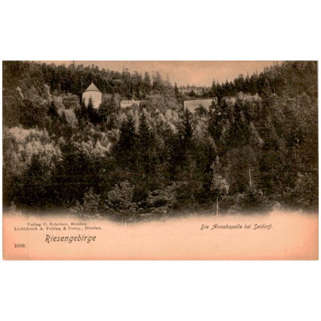 Riesengebirge. Die Annakapelle bei Seidorf.
