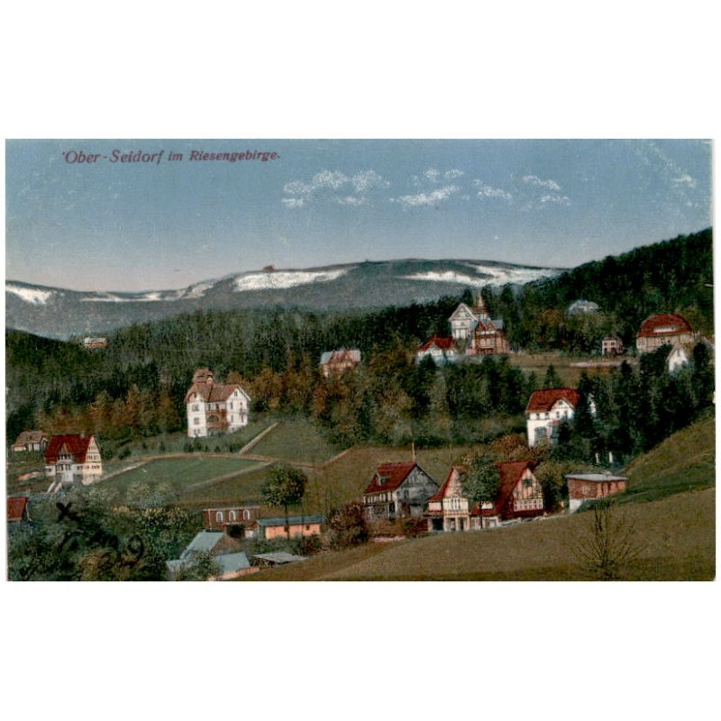 Ober-Seidorf im Riesengebirge.