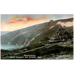 Riesengebirge. Donat-Denkmal am grossen Teich.