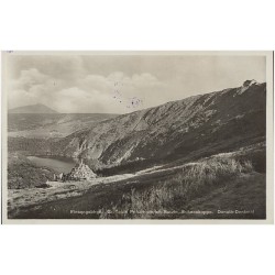 Riesengebirge. Gr. Teich Prinz-Heinrich-Baude, Schneekoppe. Donath-Denkmal