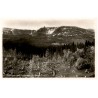 Riesengebirge. Schneegruben mit Baude.