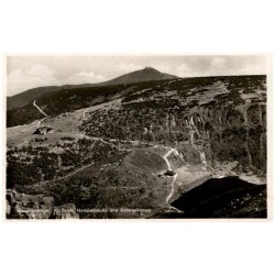 Riesengebirge. Kl. Teich, Hampelbaude und Schneekoppe