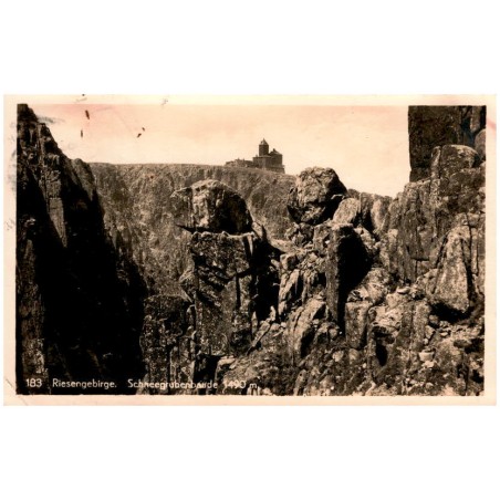 183 Riesengebirge. Schneegrubenbaude 1490 m.