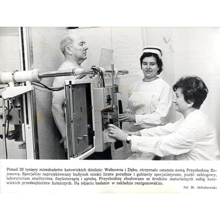 "Ponad 20 tysięcy mieszkańców katowickich dzielnic: Wełnowca i Dębu, otrzymało ostatnio nową Przychodnię Rejonową. [...] fot. St