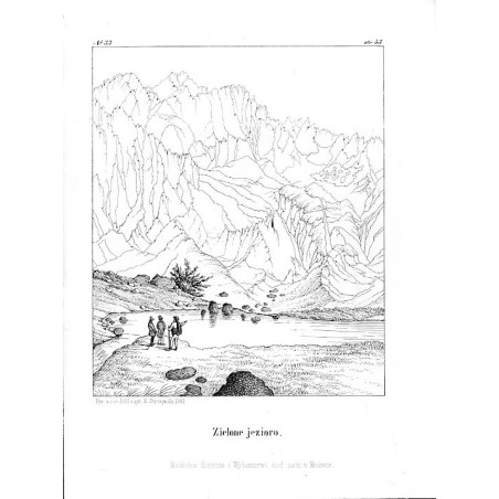 "Nr 33 Zielone jezioro." / Zielony Staw Kieżmarski