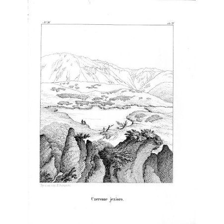 "Nr 36 Czerwone jezioro." / Tatry. Stręgacznik