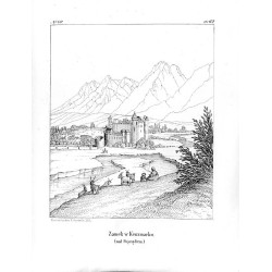 "No. 40. Zamek w Keszmarku. (nad Popradem.)"