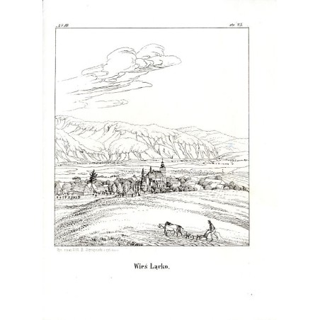 "Nr. 10. Wieś Łącko."