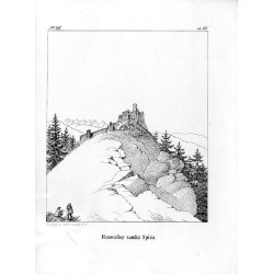 "No. 38. Rozwaliny zamku Spiża."