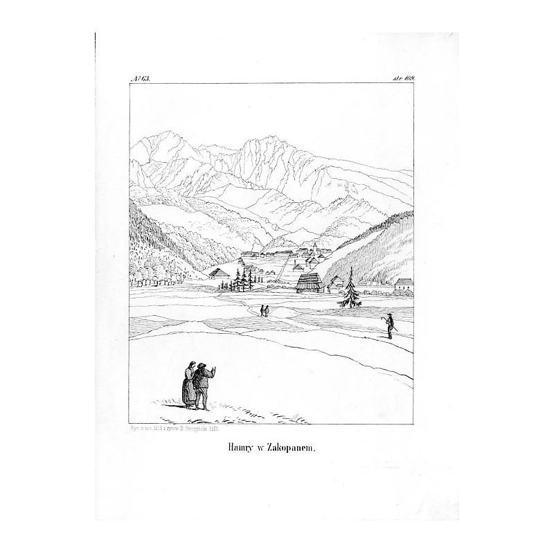 "Nr 63. Hamry w Zakopanem." / Kuźnice