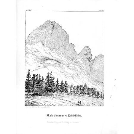 "Nr 73. Skała Saturnus w Kościelisku."
