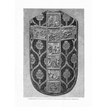 "Die Kmita'sche Casel, mit Scenen aus dem Leben des heiligen Stanislaus (Anfang des XVI. Jahrhunderts)."