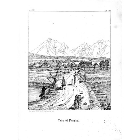 "No. 76. Tatry od Poronina."