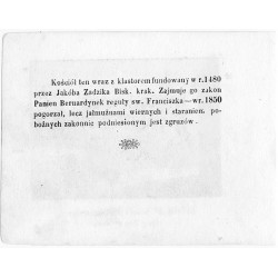 "13. Kościoł Sgo Józefa, PP. Bernardynek (przy Ulicy Sgo Józefa.)"