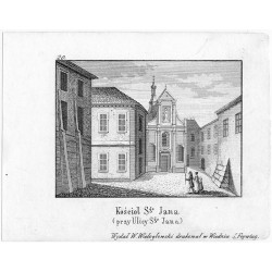 "20. Kościoł S-go Jana (przy Ulicy S-go Jana.)"