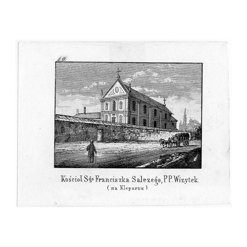 "29. Kościoł Sgo Franciszka Salezego, PP. Wizytek (na Kleparzu)"